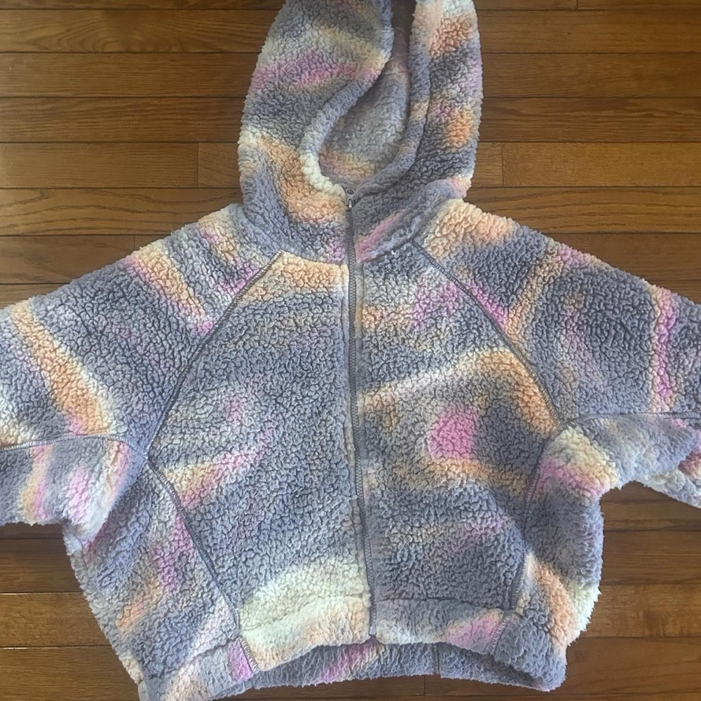 Wild Fable Multicolor Sherpa Hoodie